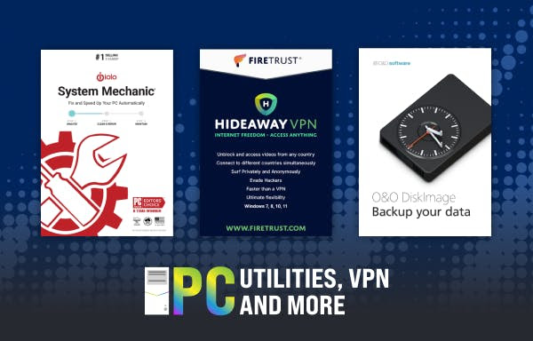 Your PC performance, privacy, and protection utility belt software bundle