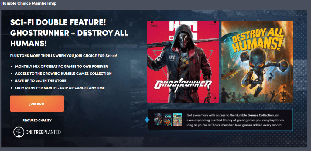 Humble Choice Membership