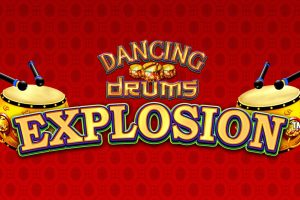 Dancing Drums slots promo image