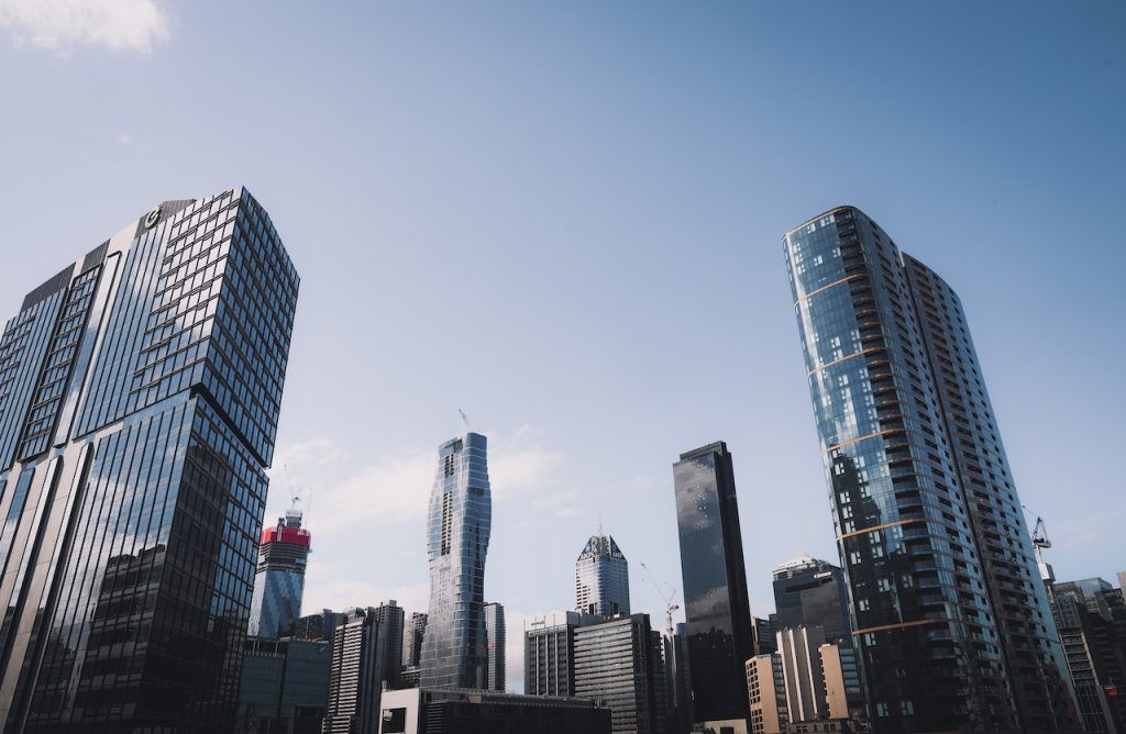 Australian city skyline
