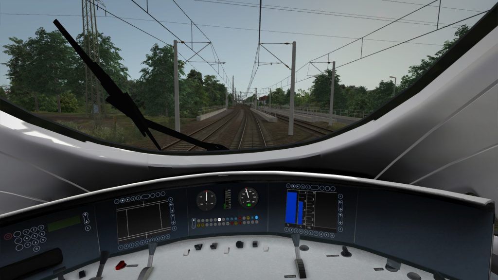 Train Simulator Classic screenshot - first person view