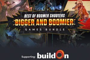 Best of Boomer Shooters Humble Bundle collage