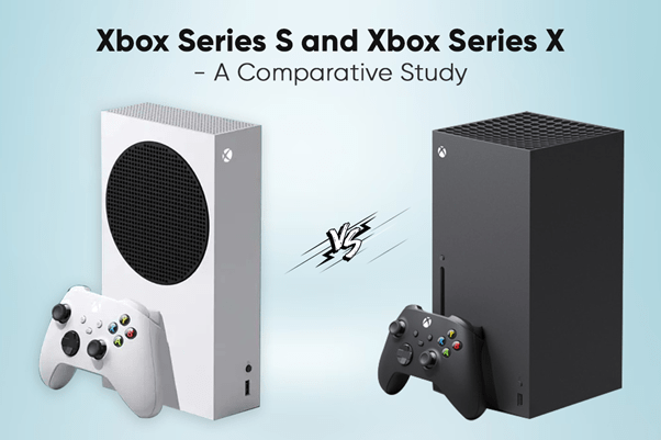 Xbox Series S (left) and Xbox Series X (right)