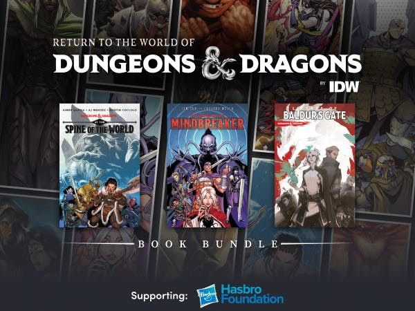 Return to the World of Dungeons & Dragons Book Bundle collage