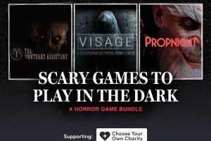 Scary Games Humble Bundle collage