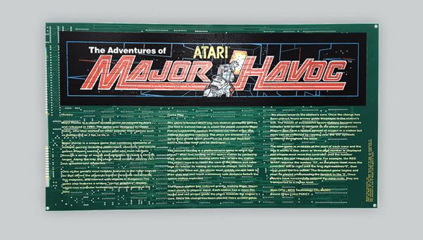 Major Havoc PCB: Revision D