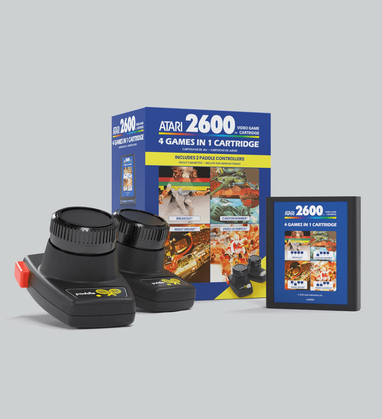 Atari CX30+ Paddle Controller Bundle