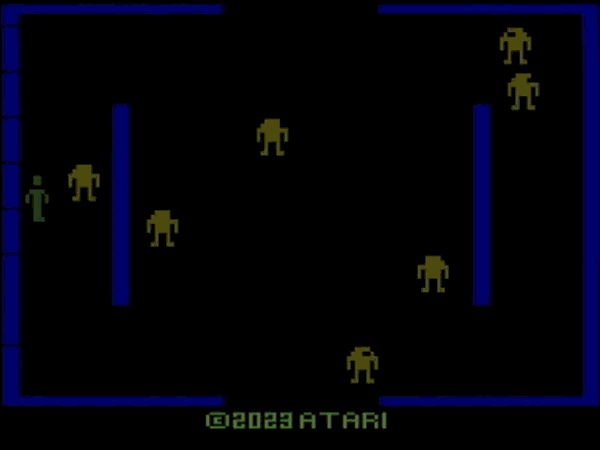 Berzerk gameplay