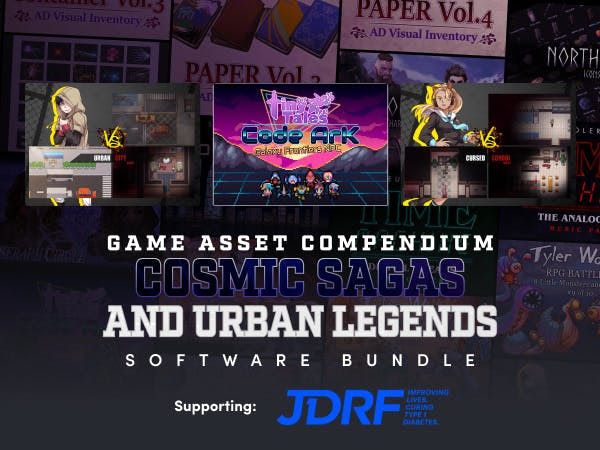 Game Asset Compendium - Cosmic Sagas and Urban Legends Software Bundle image