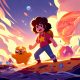 Explore the art of Steven Universe, Adventure Time, and more!