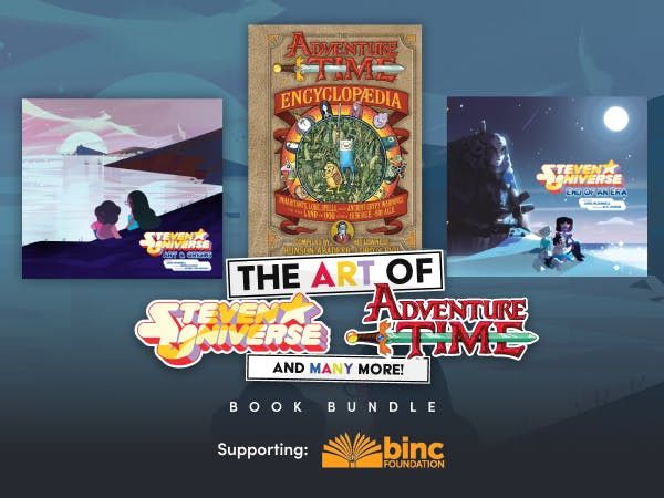 The Art of Steven Universe, Adventure Time, and Many More! Book Bundle