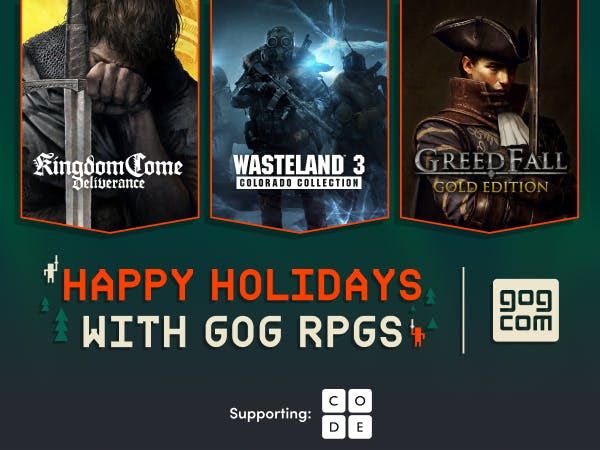 Happy Holidays with GOG RPGs Software Bundle