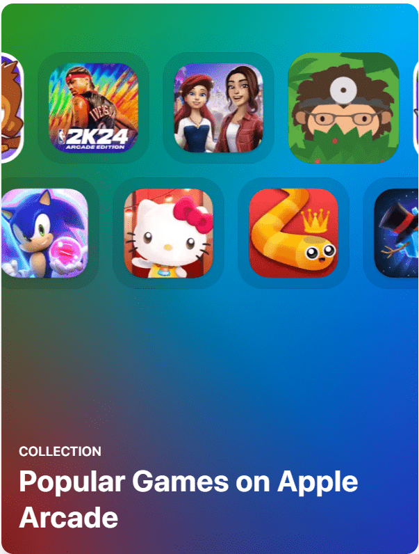 Apple Arcade Promo