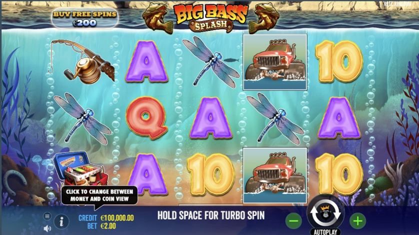 Big Bass Splash slots