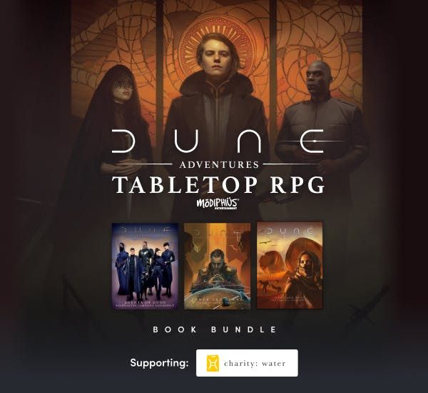 Dune Adventures Tabletop RPG Book Bundle