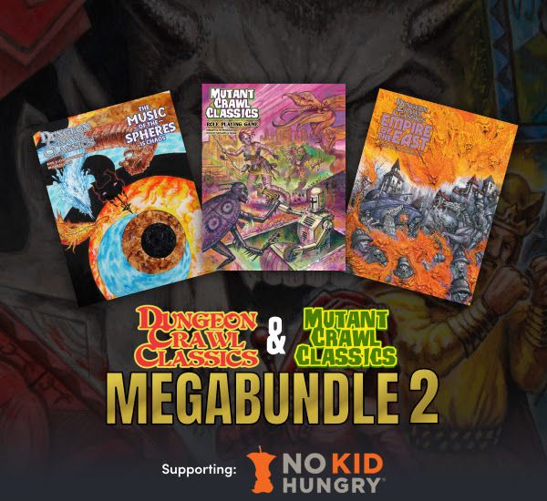 Dungeon Crawl Classics and Mutal Crawl Classic Megabundle 2 - Book Bundle