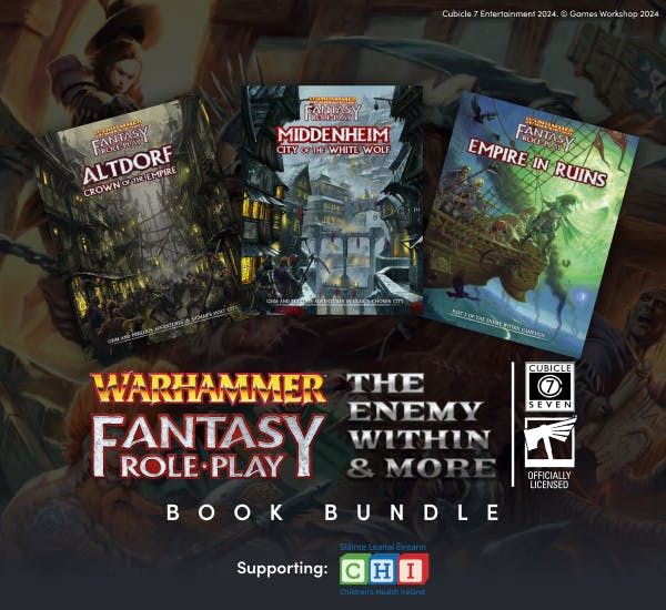 Warhammer Fantasy Roleplay Book Bundle