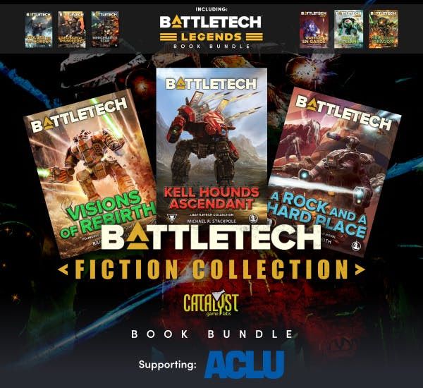 BattleTech Fiction Collection Book Bundle