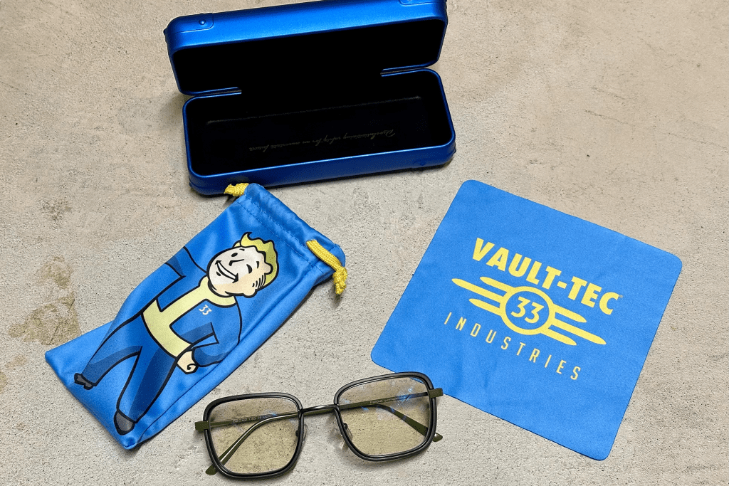 Gunnar Fallout Vault 33 Glasses and Accessories