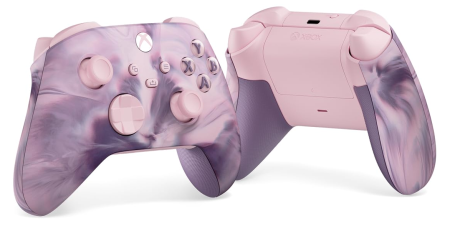Xbox Wireless Controller - Dream Vapor Special Edition - Front and Back views