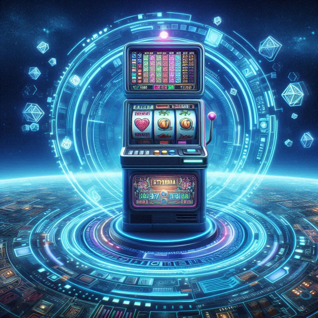 digital slot machine in augmented reality