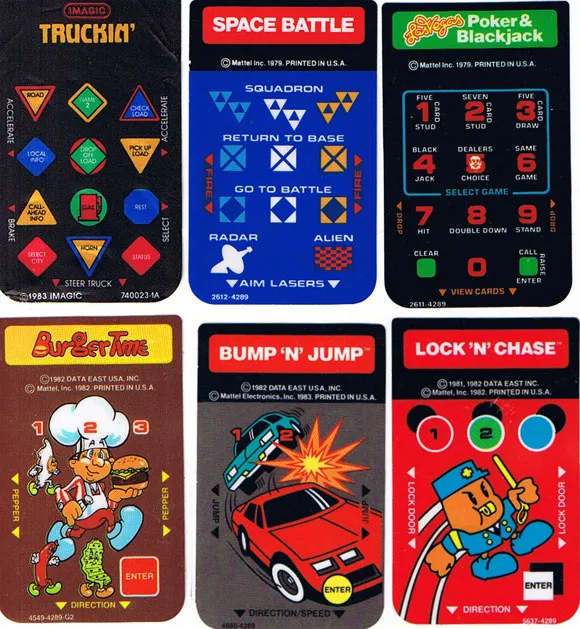 Intellivison Overlays