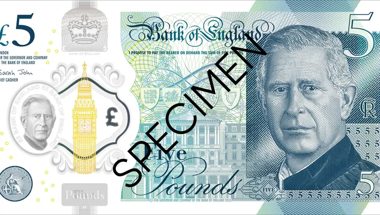 King Charles III currency design (Bank of England)