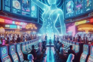 a state of the art digital casino - Generated with AI