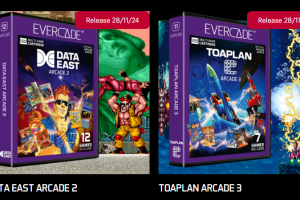 Evercade - Data East Arcade 2 and Toaplan Arcade 3