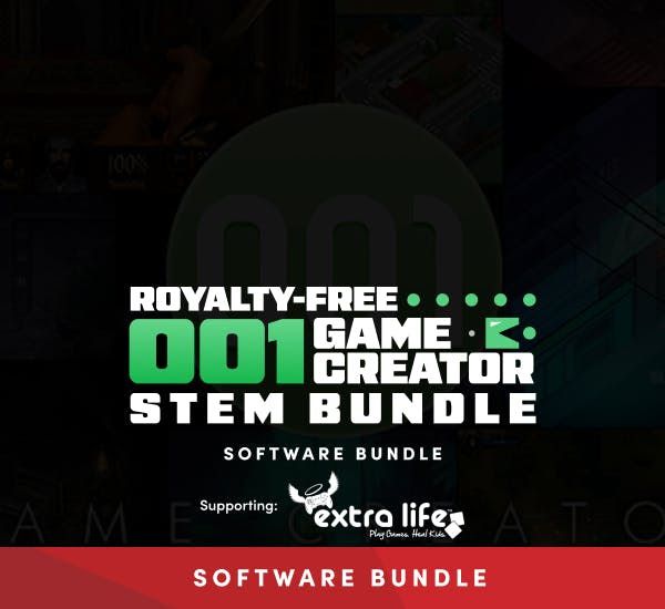 001 Game Creator Royalty-Free STEM Software Bundle