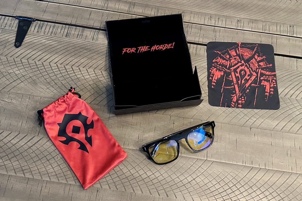 Gunnar World of Warcraft, Horde Edition Premium Gaming Glasses