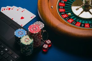 Casino Table In Close-up View