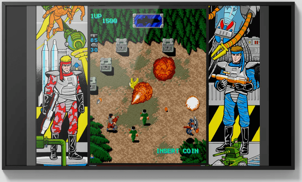 Heavy Barrel (arcade) for Polymega