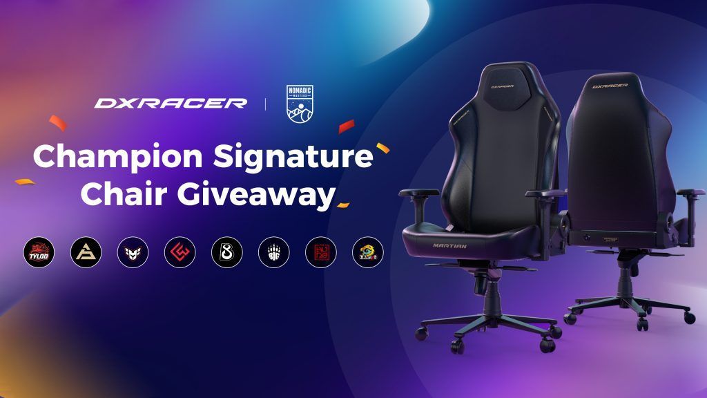 Giveaway of DXRACER Champion Signature Chair