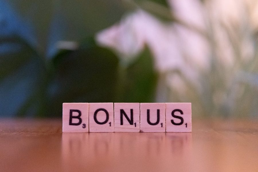 BONUS Word Using Scrabble Letter Tiles