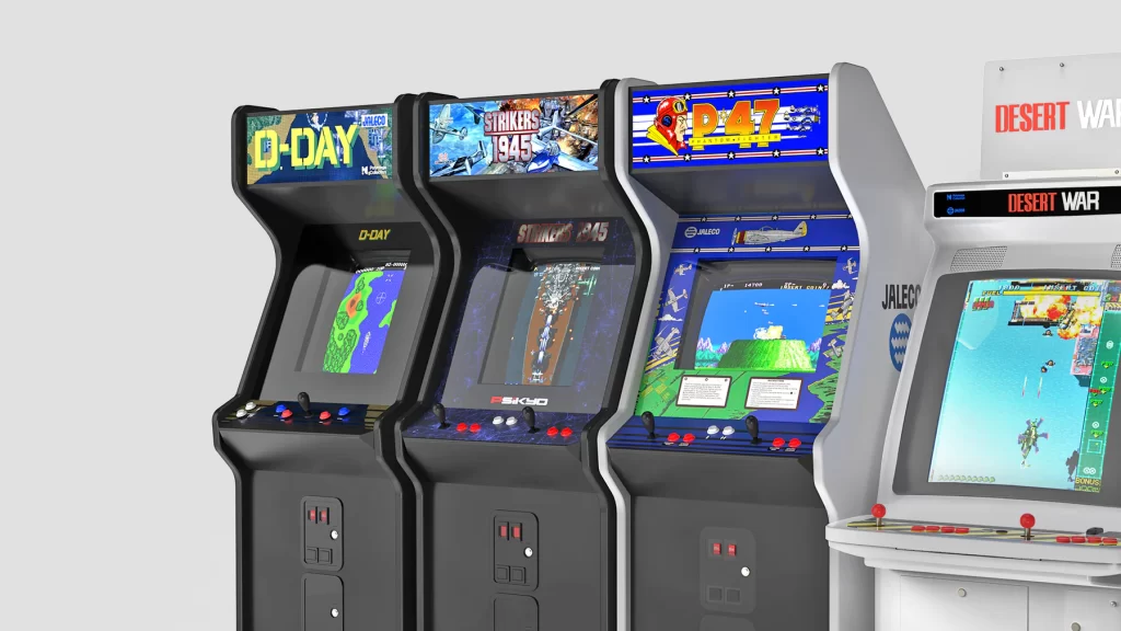 Polymega Collection Vol. 9 - STRIKERS 1945 arcade cabinet selection