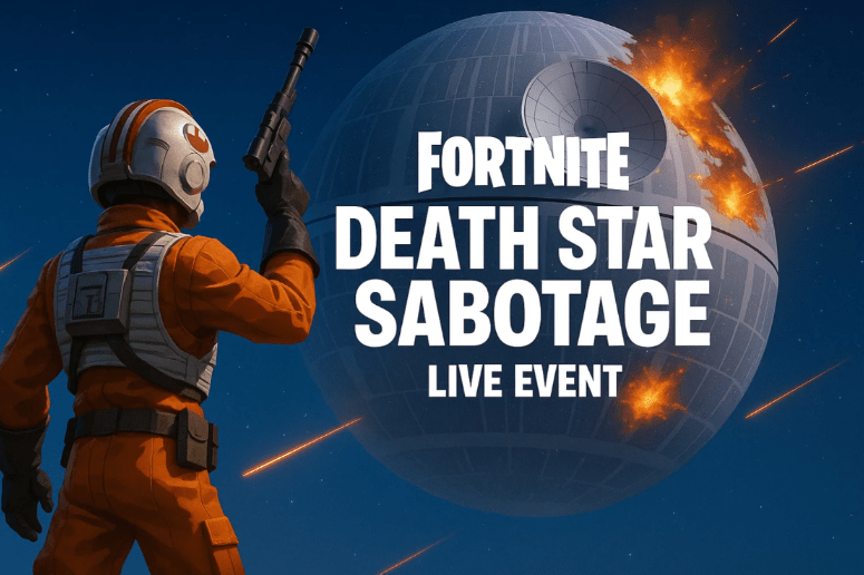 Fortnite Death Star Sabotage Event - Live Event Logo