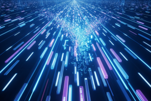 internet traffic and latency concept - Generated with AI