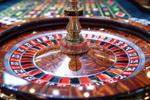 roulette wheel close-up
