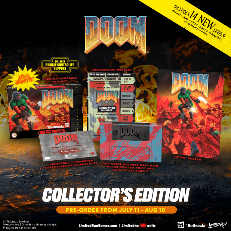 Doom Collector's Edition (2025, SNES)
