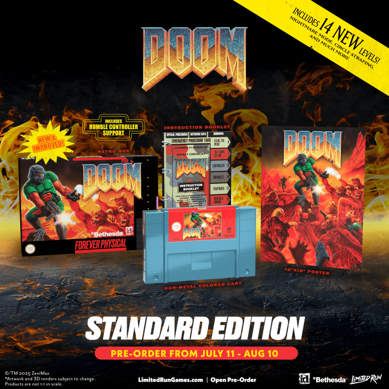 Doom Standard Edition (2025, SNES)