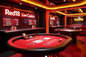 Red18 live casino Singapore