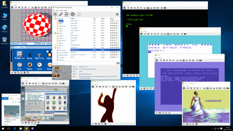 Amiga Forever 11 animated screen cycle
