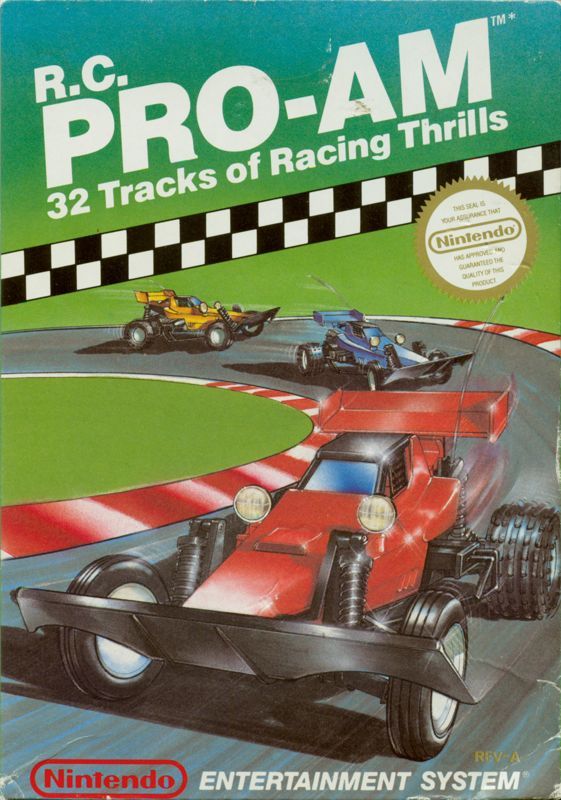 R.C. Pro-Am NES box.