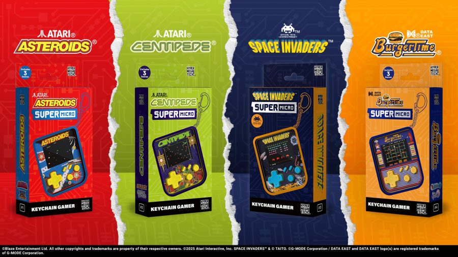 Super Micro Keychain Gamer series (HyperMegaTech!)