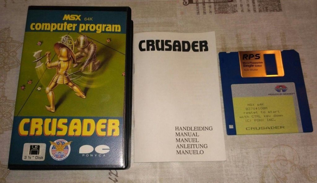 Crusader - MSX - Eaglesoft version