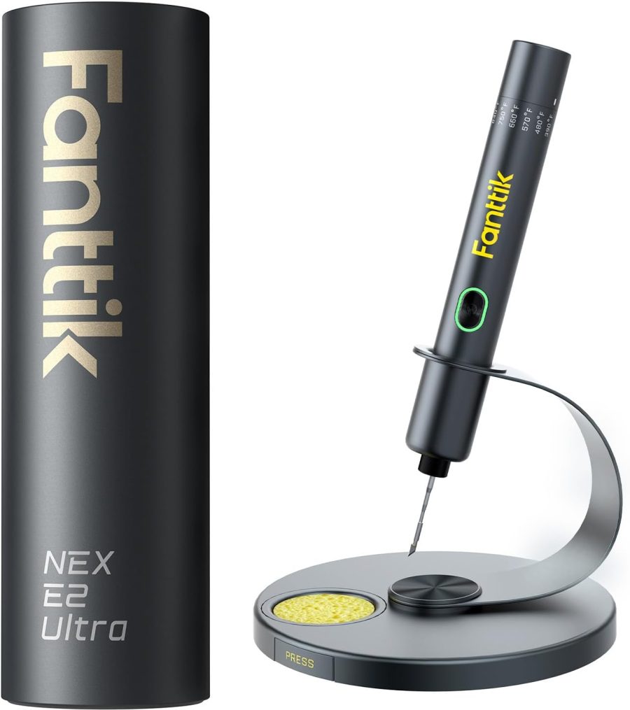 Fanttik T1 Max Soldering Iron and E2 Ultra Mini Electric Screwdriver