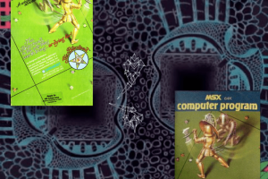 The Bilestoad versus Crusader cover art with Warrior screenshot in the background