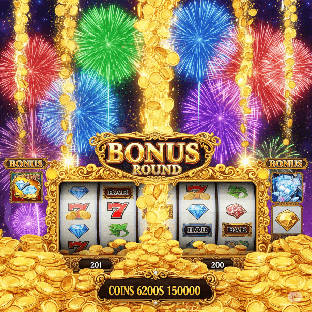 big slots winning concept - Generated with AI