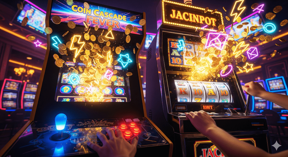 arcade dna concept - Generated with AI